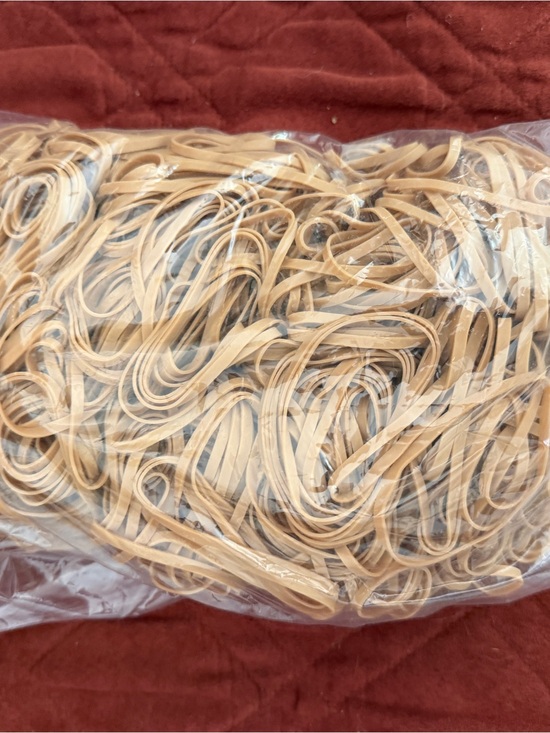 Unknown Other - Beige Natural Rubber Bands - Multipack